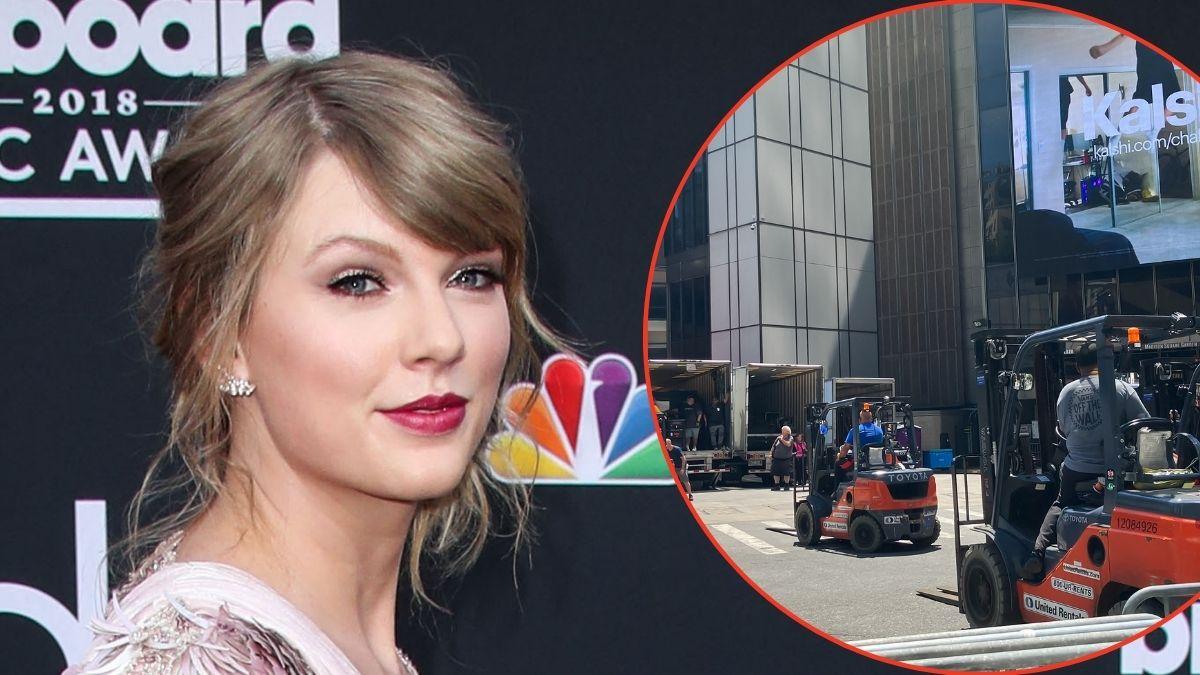 picture of Taylor Swift and Madison Square Garden