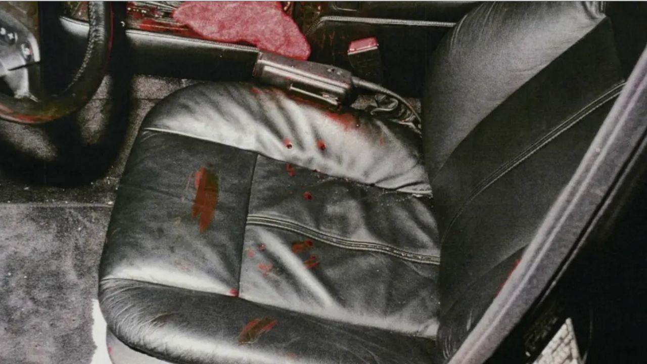 Photo of Tupac Shakur car