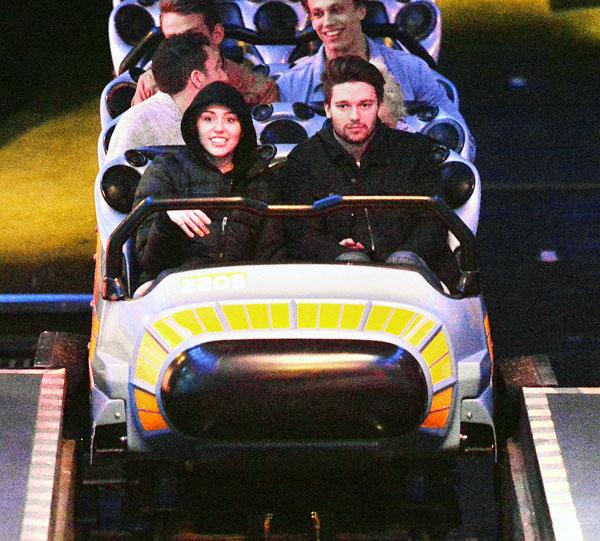 Miley Cyrus & Patrick Schwarzenegger Disneyland