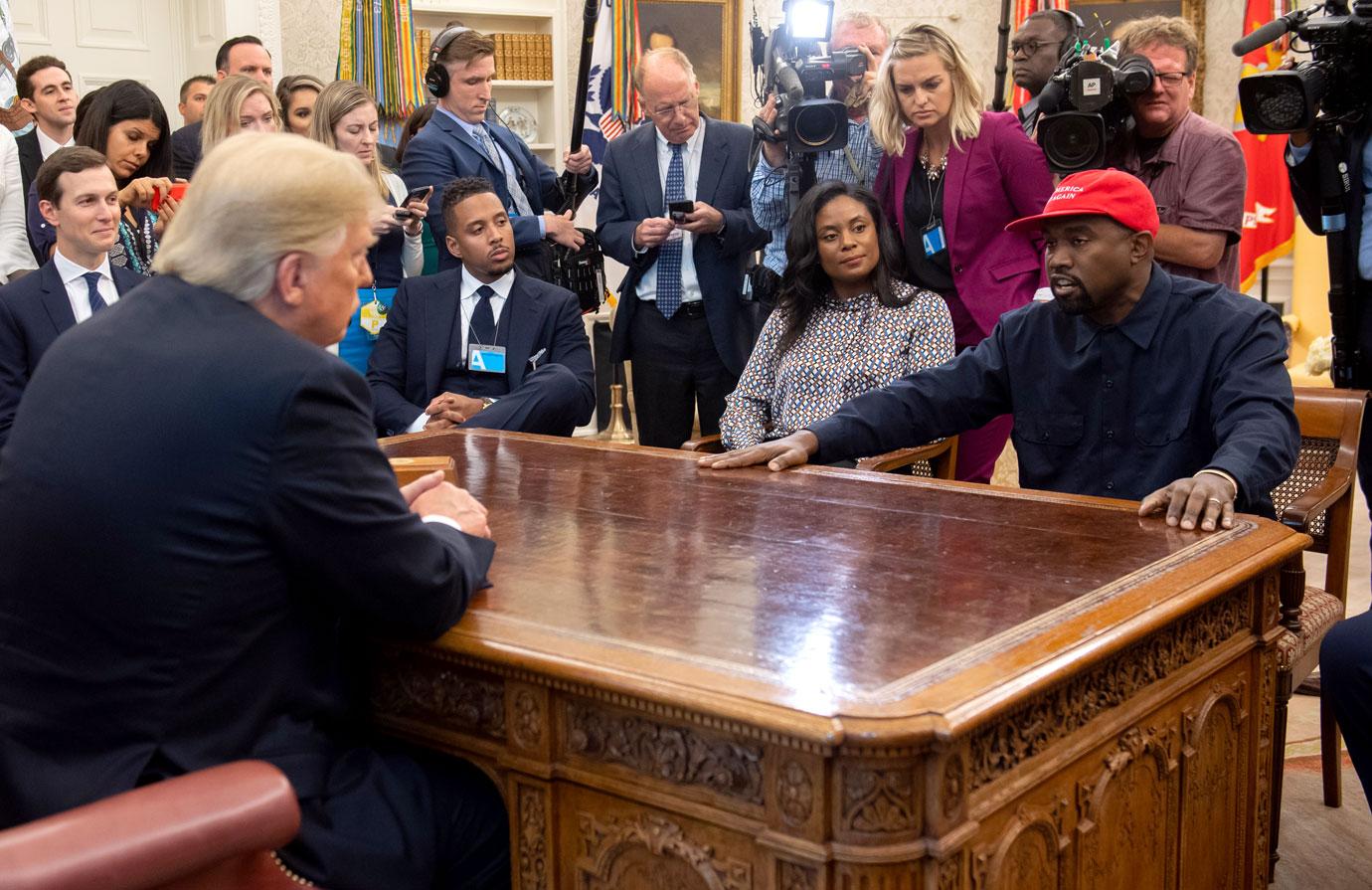 //Kanye West Oval Office Speech Donald Trump