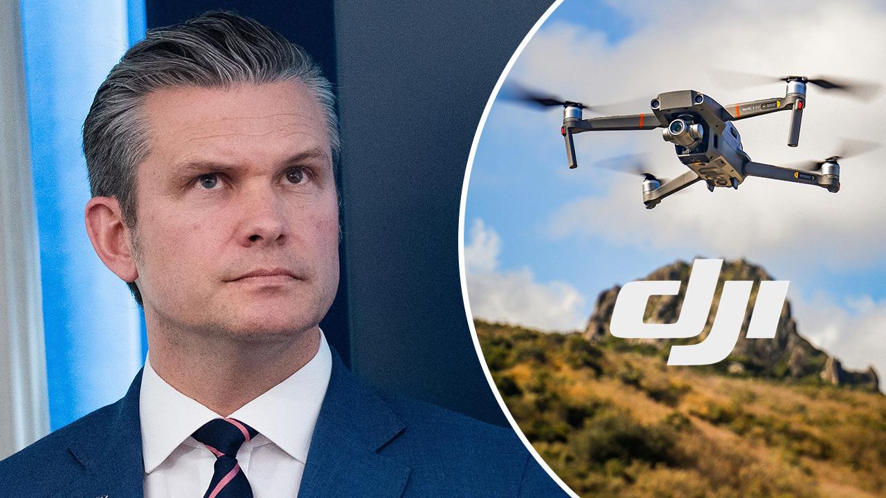 Pete Hegseth, DJI