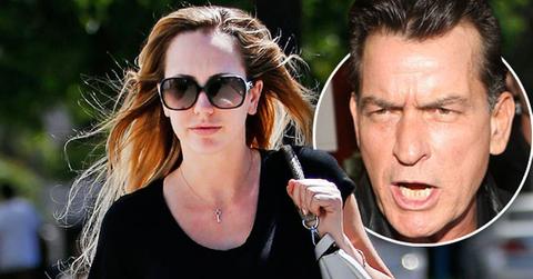 //charlie sheen ex brett rossi police station revenge pp