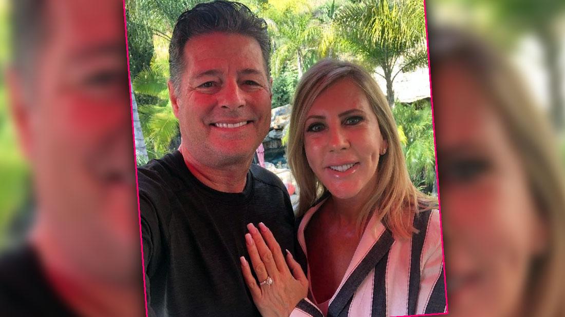 Vicki Gunvalson Wears Cap Celebrating Engagement