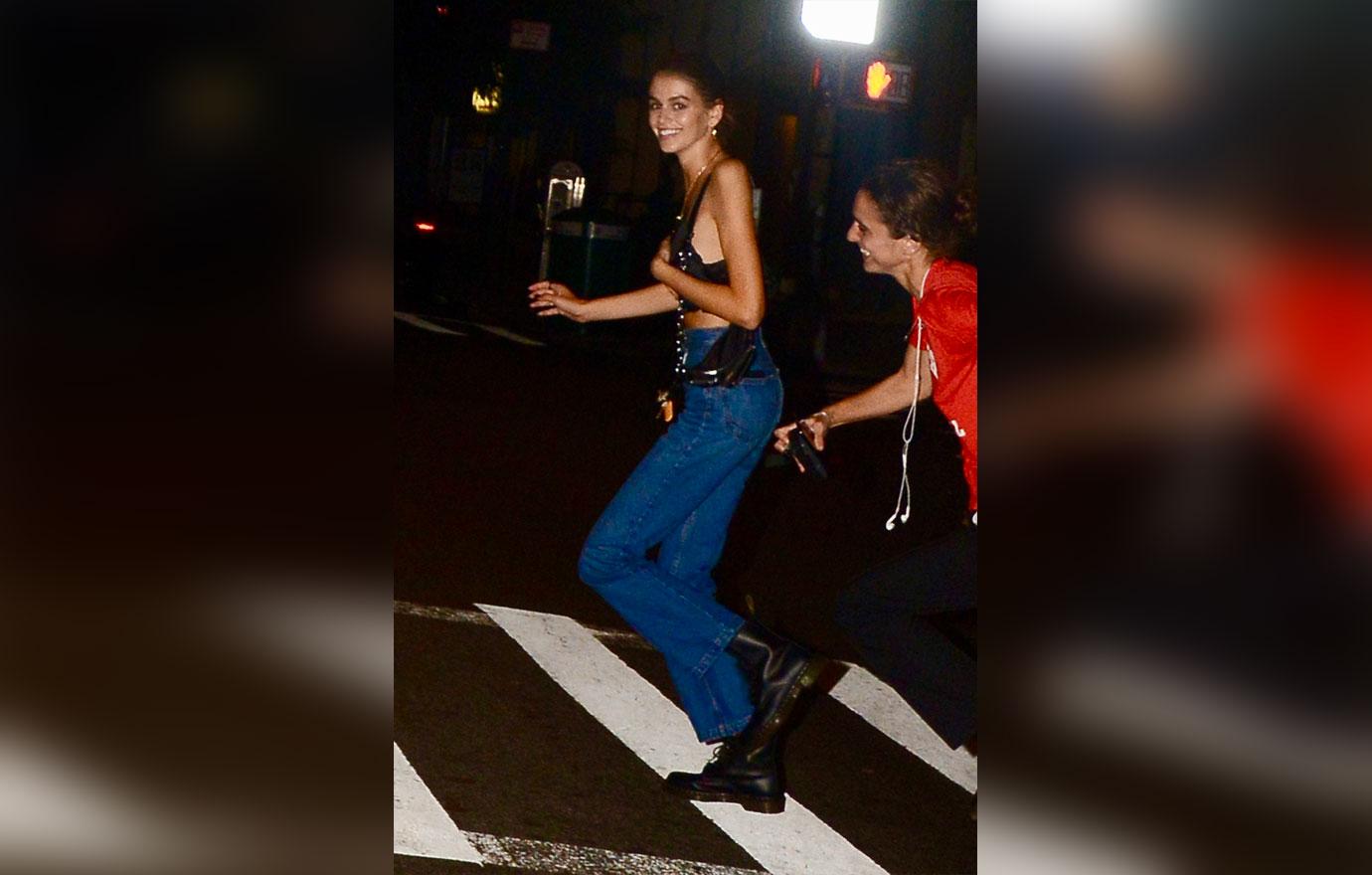 Kendall Jenner Anwar Hadid Night Out