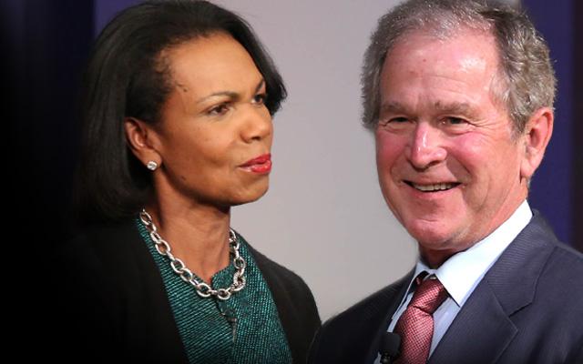 bush and condoleezza rice affair