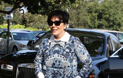 Kris Bruce Jenner Easter Sunday Church