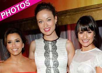 //eva longoria olivia wilde lea michele variety