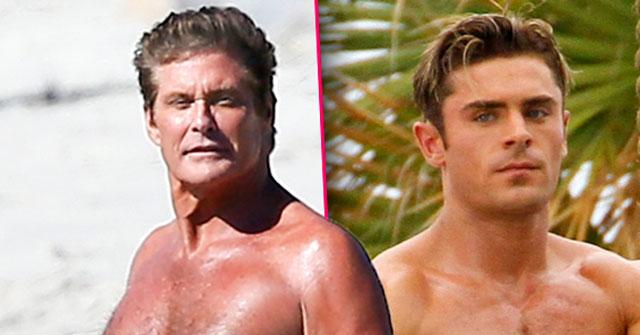 //Baywatch Feud David Hasselhoff Zac Efron pp