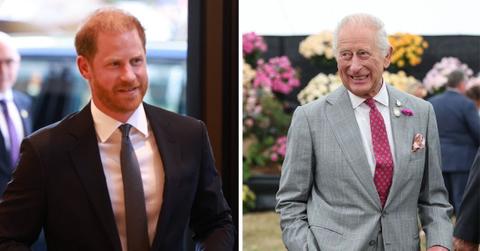 Prince Harry and King Charles