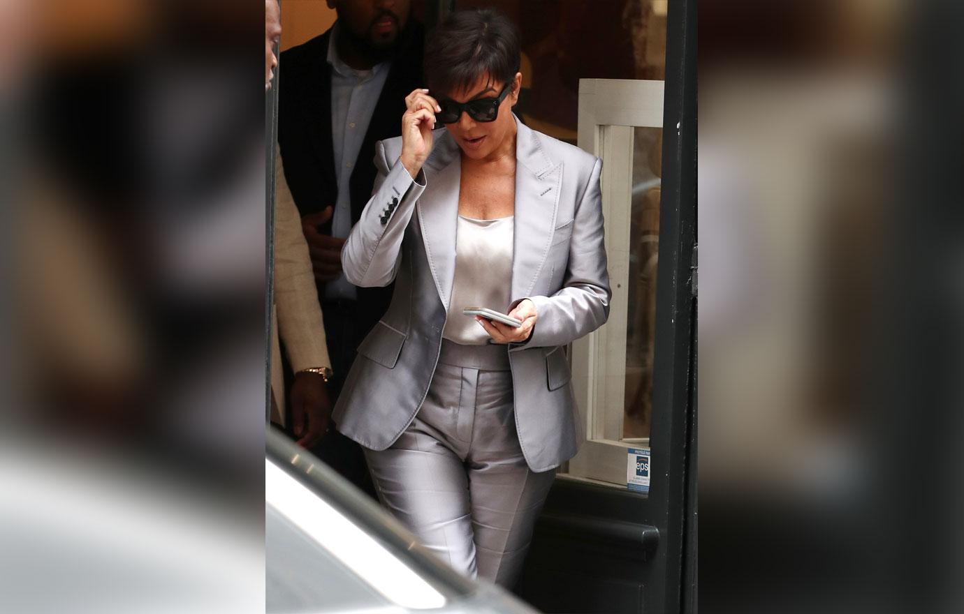 Kris Jenner & Corey Gamble In Paris After ‘KUWTK’ Fight