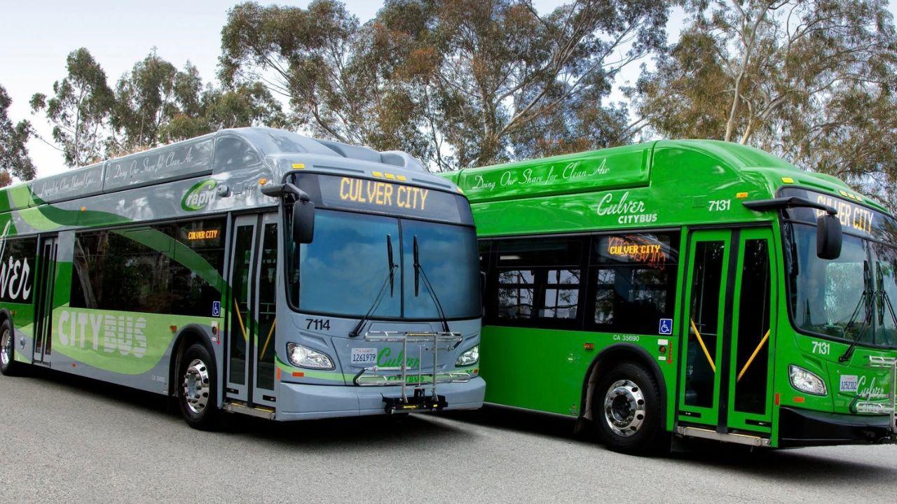 Photo of Culver City buses