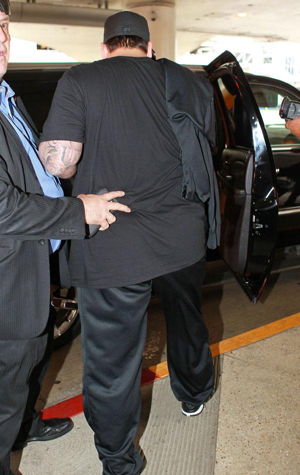 Rob Kardashian Weight Gain Burger