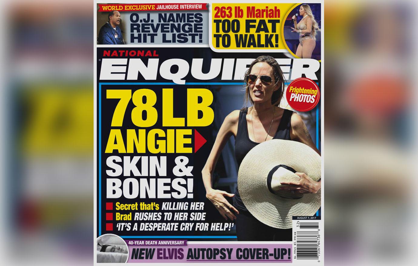 angelina jolie weight loss scary skinny pics