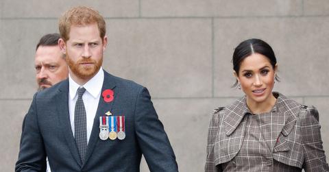 Prince Harry, Duke of Sussex and Meghan, Duchess of Sussex Leaving the National War Memorial on October 28, 2018 in Wellington, New Zealand. The Duke and Duchess of Sussex are on their official 16-day Autumn tour visiting cities in Australia, Fiji, Tonga and New Zealand.