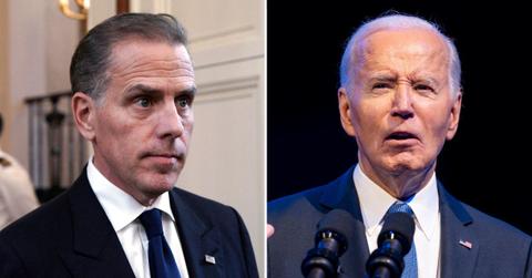 split image of Hunter Biden and Joe Biden