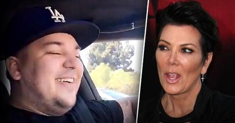 //rob kardashian weight snapchat mom kris sexual request pp