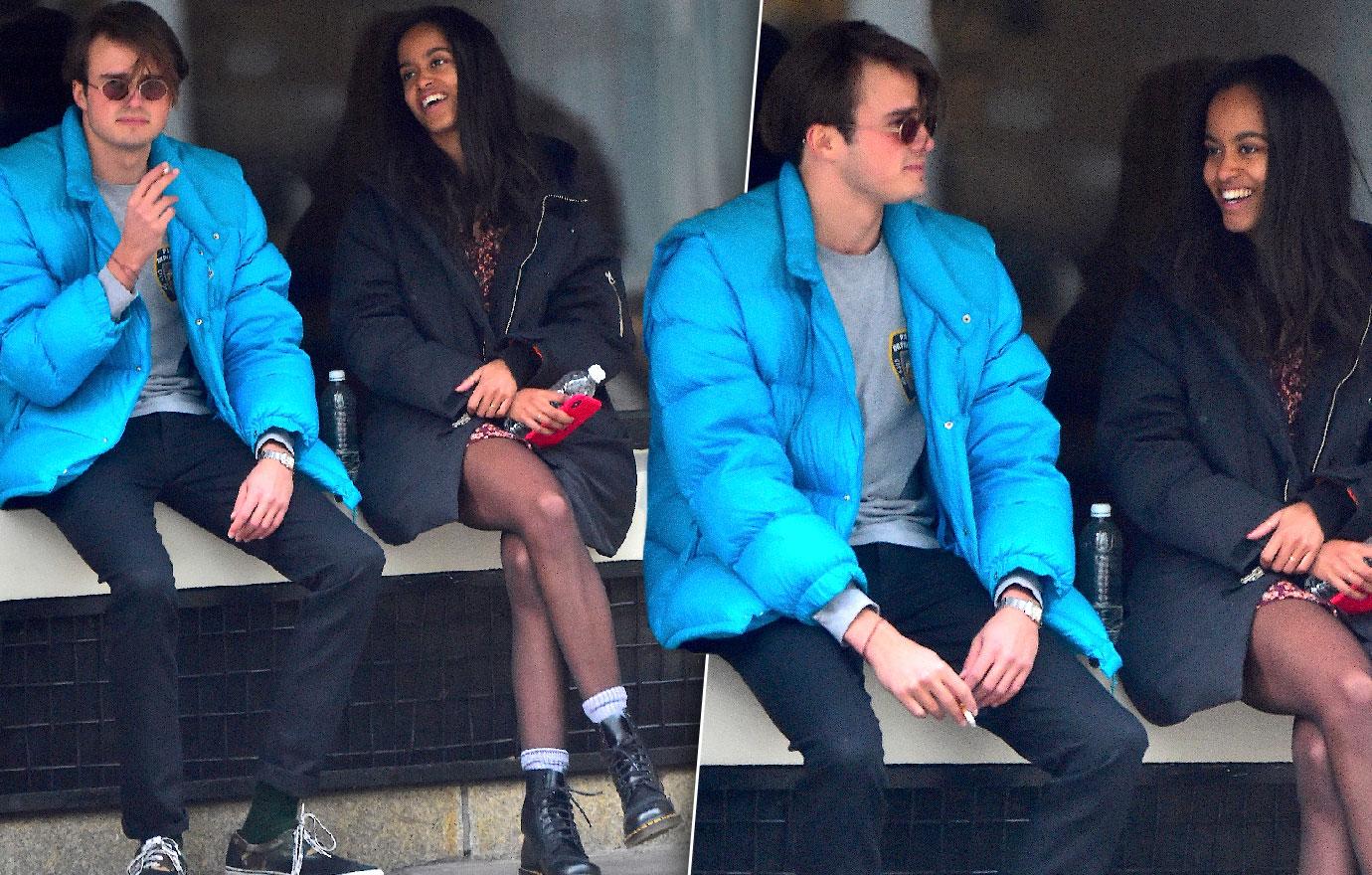 Malia Obama Hangs Out With British Boyfriend