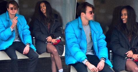 Malia Obama Hangs Out With British Boyfriend