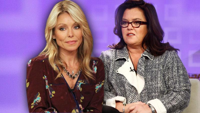 //rosie odonnell kelly ripa sharing space