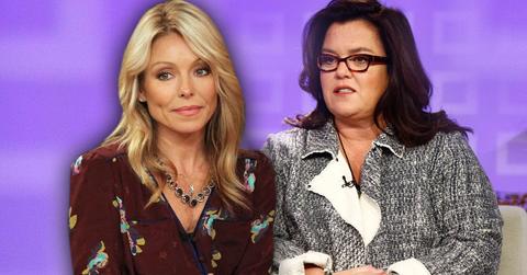 //rosie odonnell kelly ripa sharing space