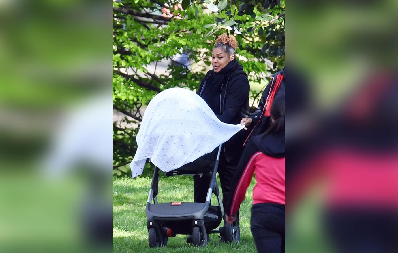 Janet Jackson Steps Out With Son After Split Wissam Al Mana