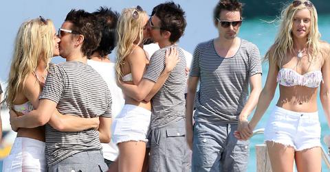 //matt bellamy hot make out pda with girlfriend st tropez pp