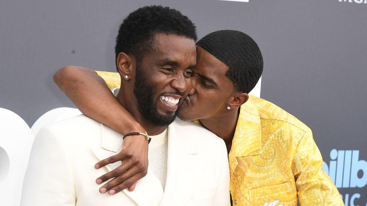 A photo Sean Combs and Christian Combs