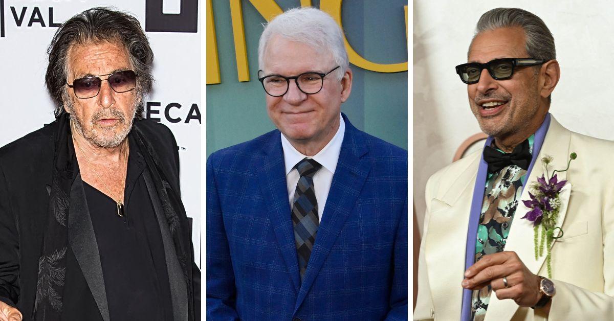 Photo of Al Pacino, Steve Martin, Jeff Goldblum
