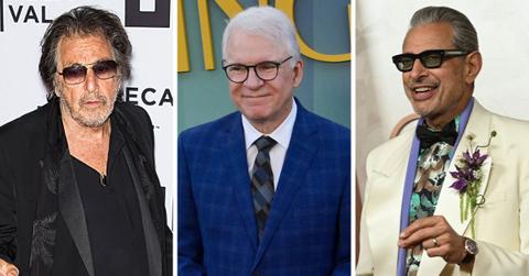 Photo of Al Pacino, Steve Martin, Jeff Goldblum