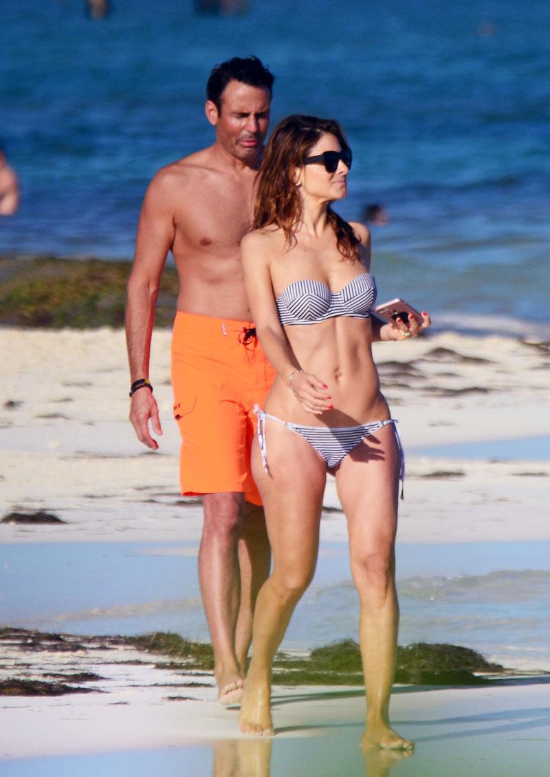 Maria Menounos Bikini Body Butt Mexico