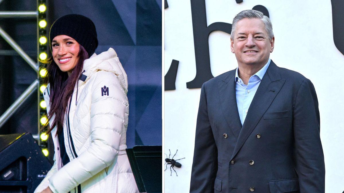 Photo of Meghan Markle and Ted Sarandos