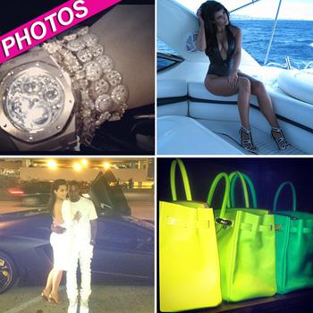 Kim Kardashian's 'Simple Life' Exposed: Designer Heels, Bling, Private