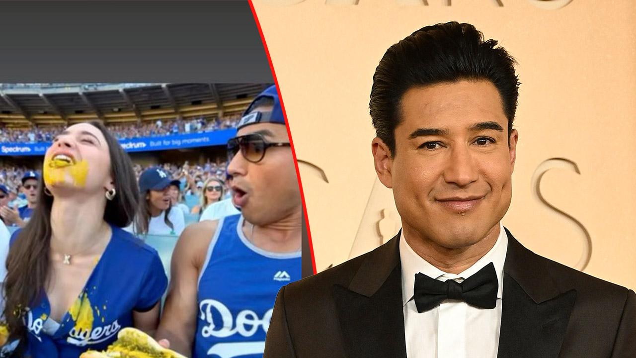 Mario Lopez was grilled after he posted a 'creepy' AI-generated video of his niece eating hot dogs at a baseball game.