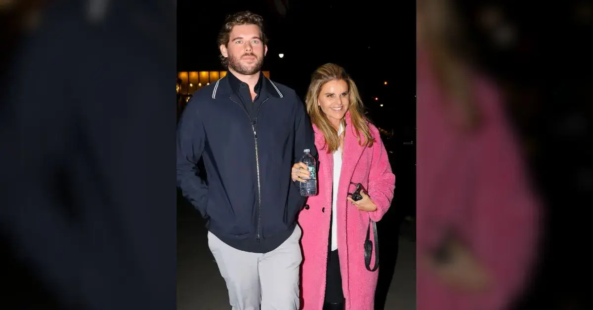 Photo of Christopher Schwarzenegger and Maria Shriver