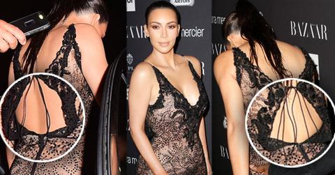 kim Kardashian weight gain dress burst butt