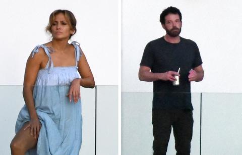ben affleck jennifer lopez daughter photos shopping chaos hamptons