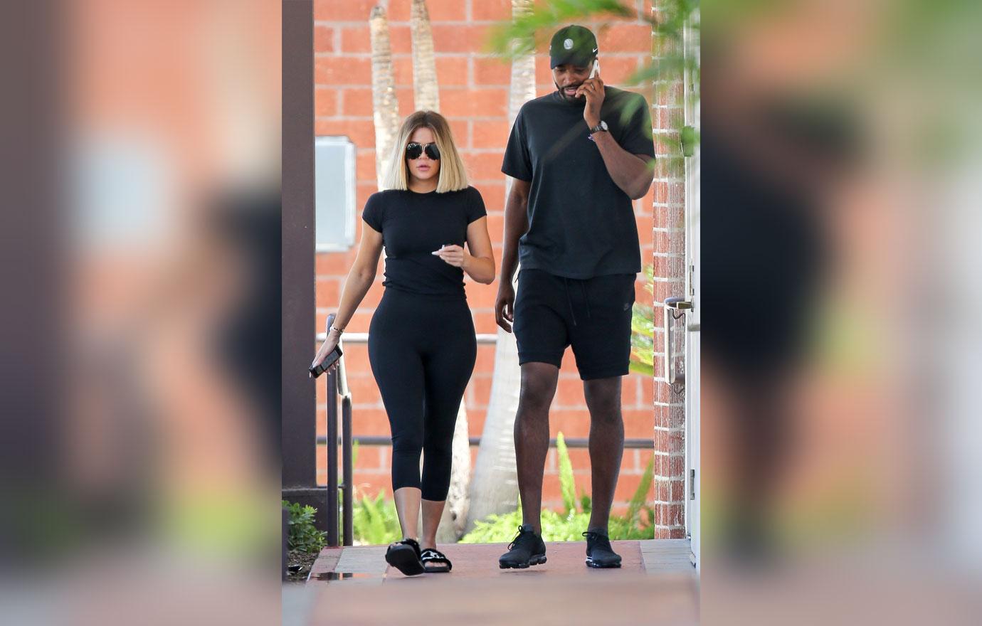 Khloe Kardashian Boyfriend Tristan Thompson Visit Laser