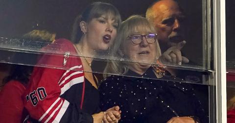 Photo of Donna Kelce and Taylor Swift