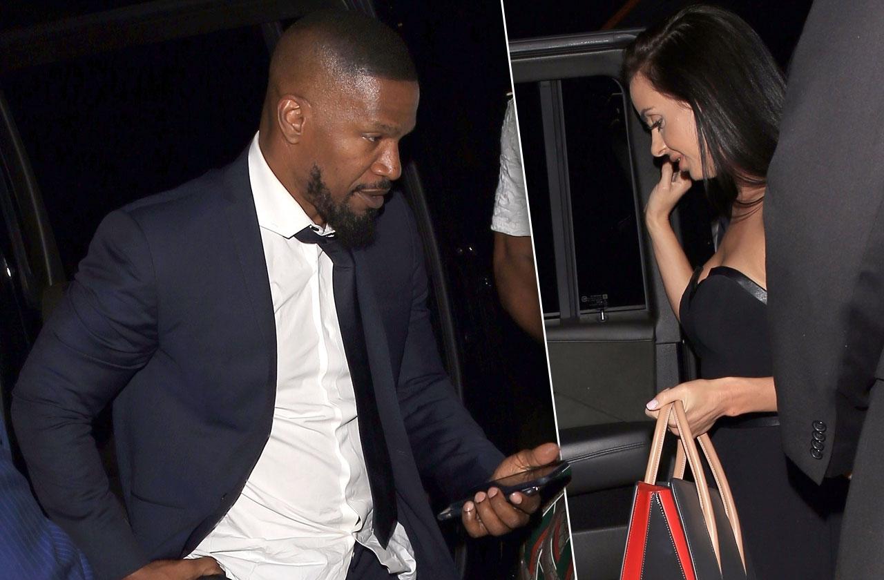 Jamie Foxx Parties With Ex