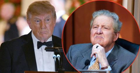Split image of Donald Trump and John Kennedy