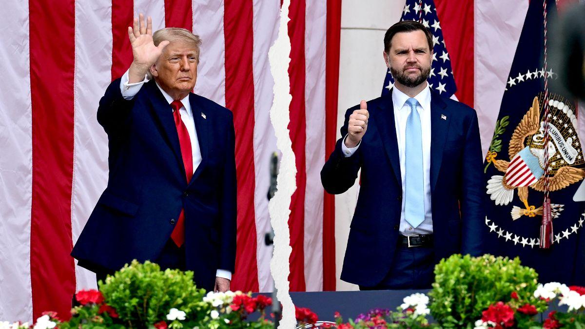 Photo of Donald Trump and J.D Vance