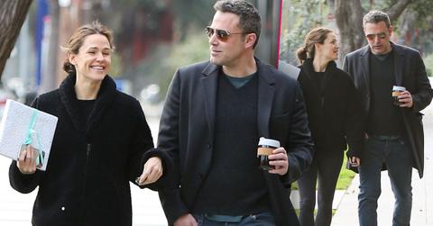 Ben Affleck and Jen Garner Hanging Out