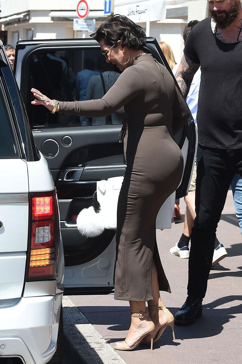 kris jenner weight gain fat cannes KUWTK Momager Photos