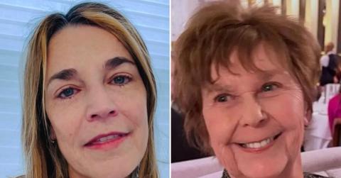 Composite photo of Savannah and Nancy Guthrie