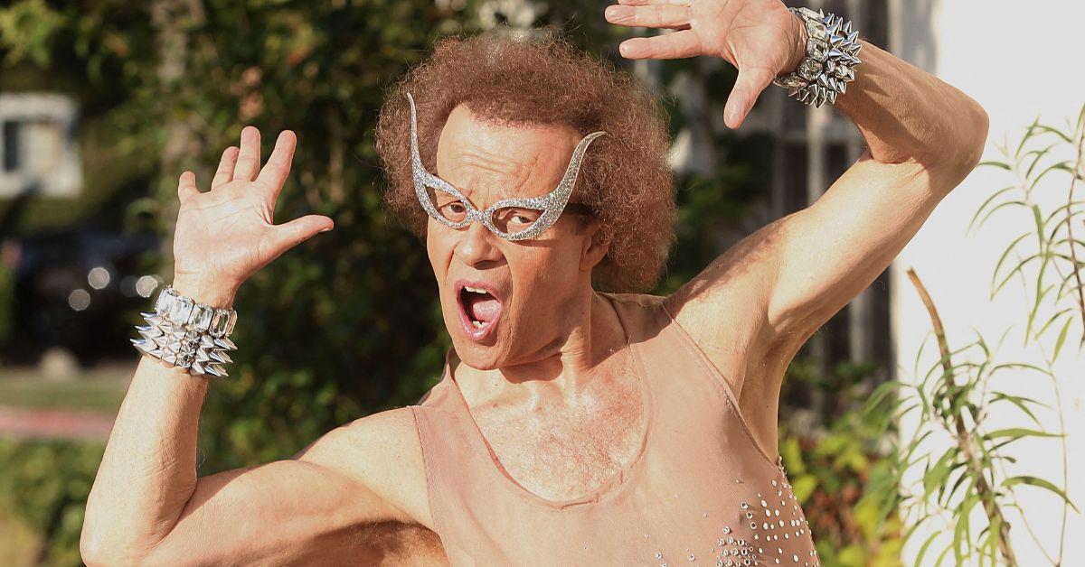 Composite photo of Richard Simmons.