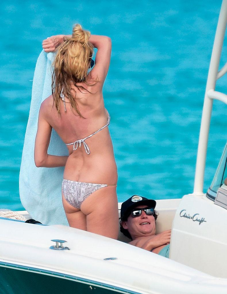 Heidi Klum Bikini Butt Boyfriend Vito Schnabel