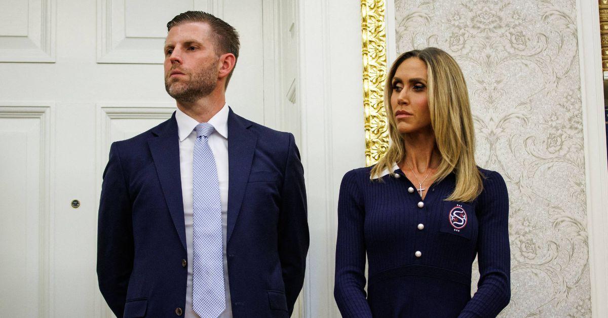 Photo of Eric and Lara Trump