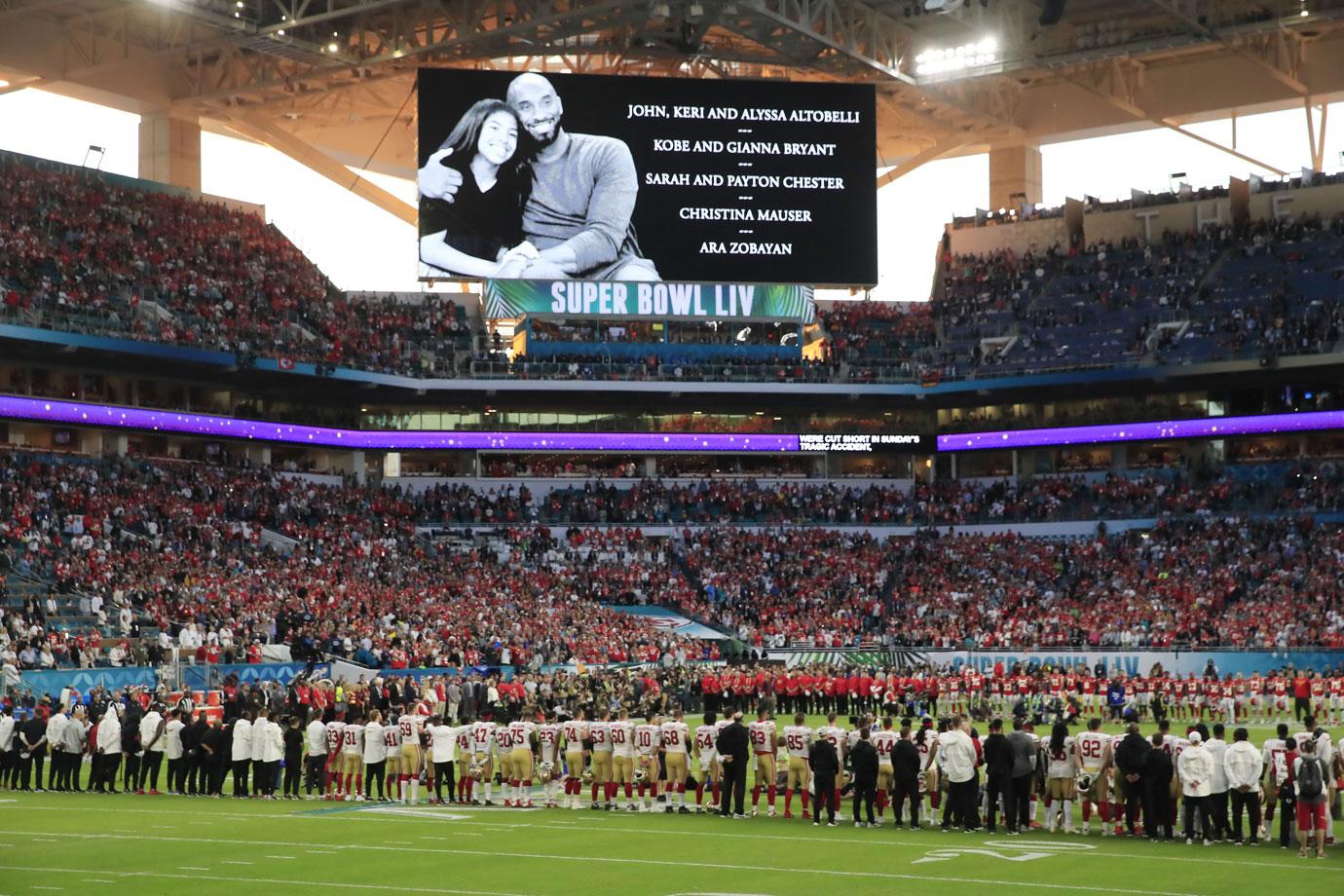 Super Bowl 2020: Kobe Bryant Tribute Before The Game Stars