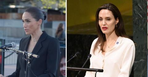 Photo of Meghan Markle and Angelina Jolie