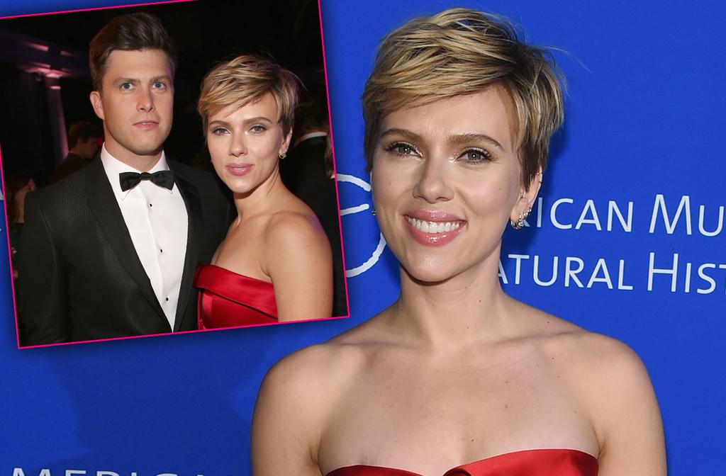 Scarlett Johansson & Colin Jost Make First Couple Debut In New Photos